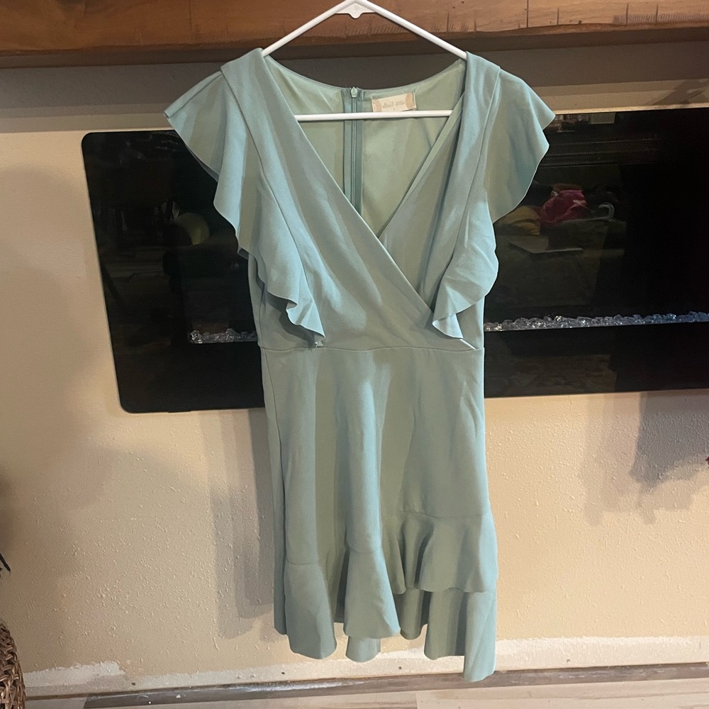 Mint Green Semi-Formal Dress